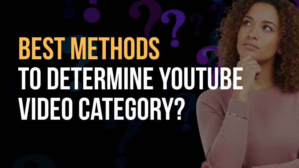 how to find out category of youtube video