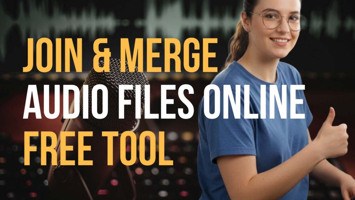 join merge audio files online free tool